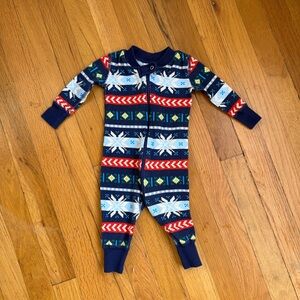 Hanna Andersson fair isle onesie